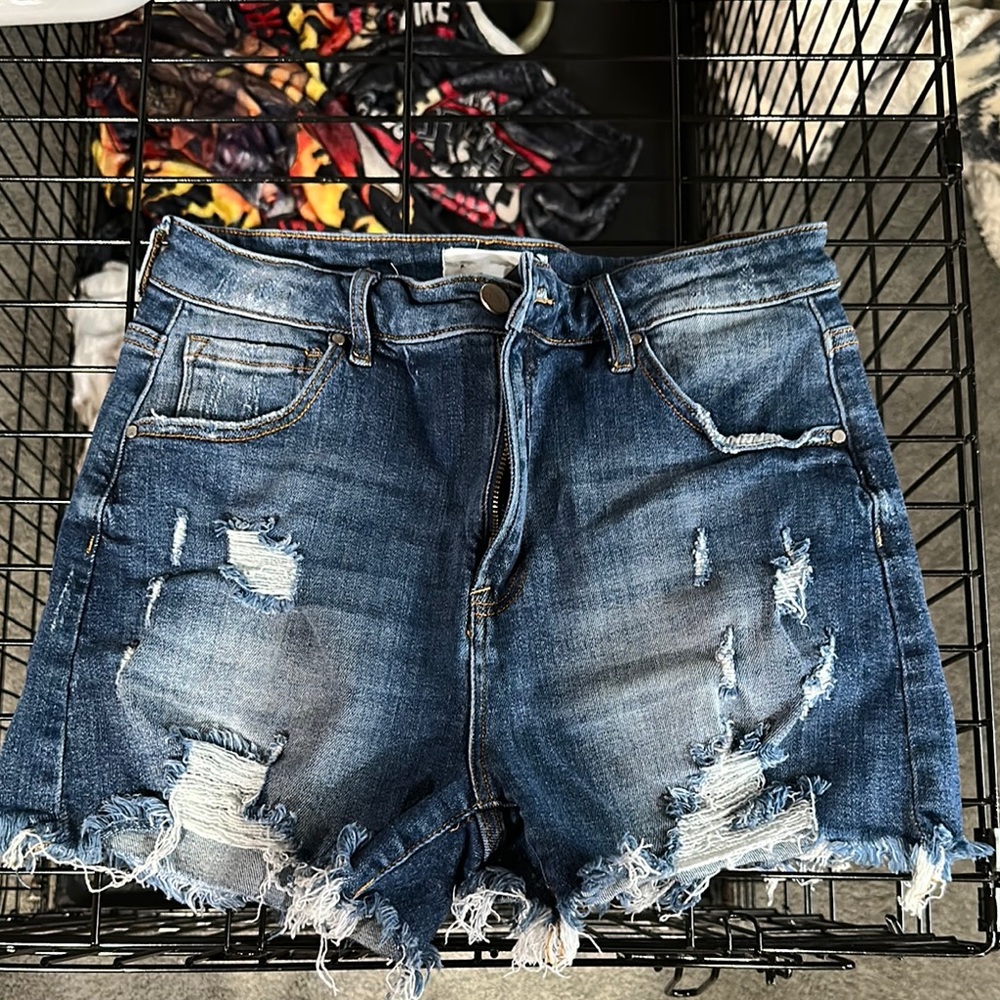Risen Jean Shorts